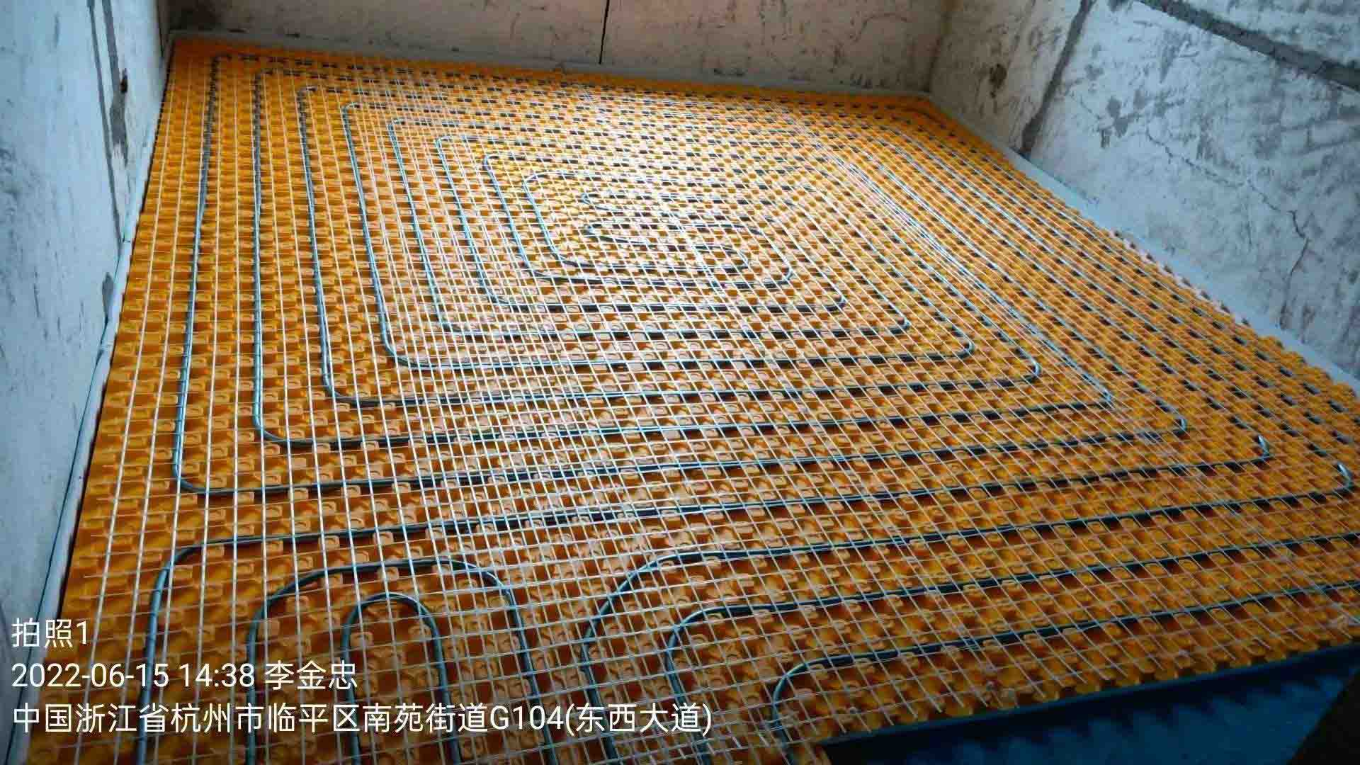 杭州地暖公司施工圖 杭州地暖公司